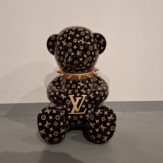 Bad beer beeld , Zwart