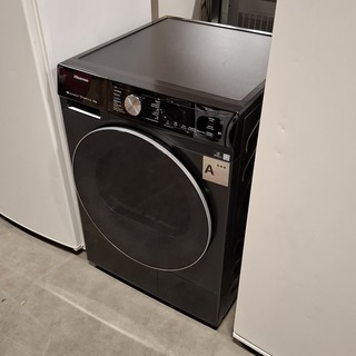 Warmtepomp droger, Hinsense, DH5S102BB – Demo 10 KG A+++, Zwart