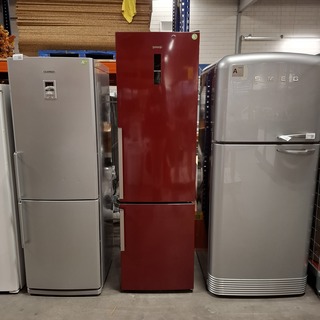Combi koelkast, Gorenje NO FROST, HZF3769E, Rood