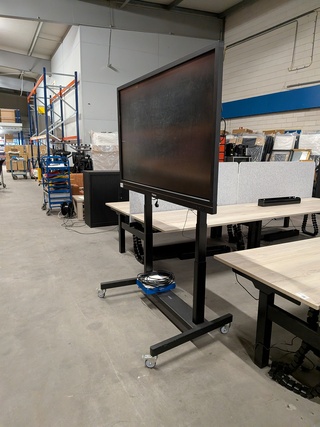 Smartboard op verrijdbaar onderstel, Prowise, 1130650001, Zwart