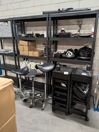 Partij kappersbenodigdheden