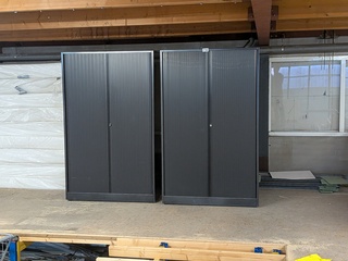 2x Lameldeurkast Ahrend