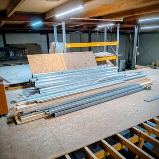 Partij bouwbenodigdheden