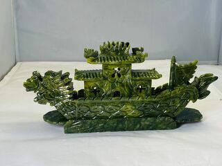 Traditionele Jade Drakenboot – Inclusief doos