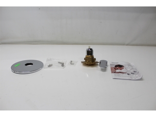 Bravat Milano Kantenklare set voor UPvul en douchethermostaat Chroom