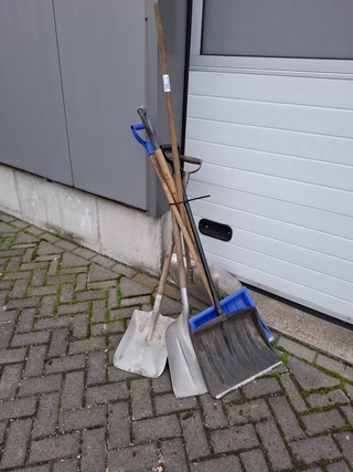 6x Bladschep/sneeuwschuiver