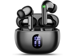 ZZU draadloze Oordopjes Bluetooth Zwart