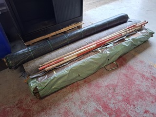 Partij diverse o.a. antiworteldoek