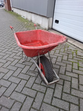 Kruiwagen met kunststof bak 4Tecx