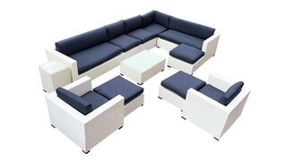 Loungeset Vonato, Elytra, wit