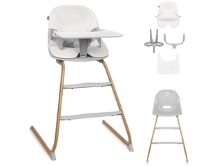 Lionelo Dalia 2in1  Kinderstoel  van 6 maanden tot 60 kg Grijs