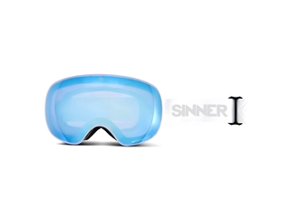 Sinner Avon Skibril  Wit  Incl 2 lenzen  Sintrast Lens