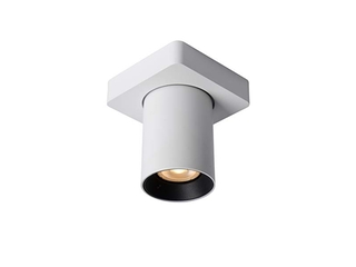 Lucide Nigel Plafondlamp  LED Dim to warm  GU10 Wit