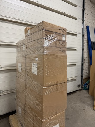 Pallet met 35 stuks design verlichting Paco Home – verkrijgbaar op bol