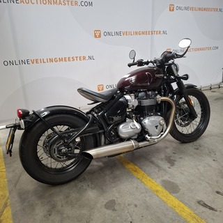Motorfiets, Triumph, Bonneville Bobber, 2018