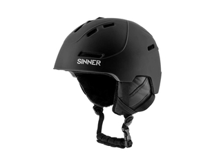 Sinner  Zilverton  Mat Zwart  Unisex  Maat 61