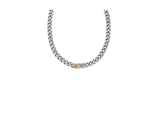 Emporio Armani EGS3187040 Heren Collier 52 cm Tweekleurig