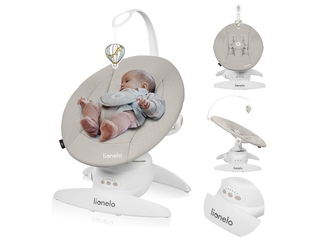 Lionelo Iris Premium Babyschommel  360° draaibaar  0 tot 9kg