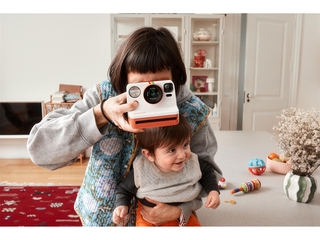 Polaroid Now Gen 3 Pebble Instant Camera  Wit