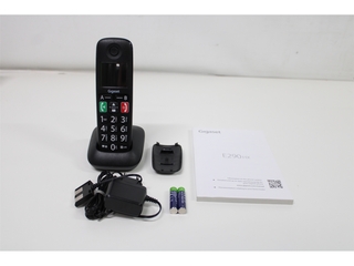 Gigaset E290EHX  Draadloze Handset voor senioren Zwart