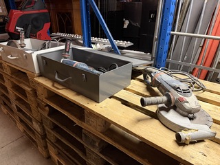 3x Haakse slijper, 2x koffer Bosch