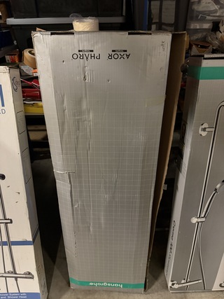 Douchesysteem met thermostaatkraan Hansgrohe, Croma 220 Showerpipe Eco