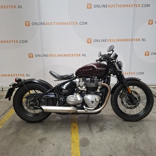 Motorfiets, Triumph, Bonneville Bobber, 2018