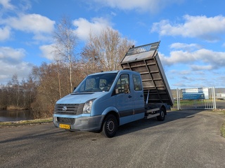 Bedrijfsauto met kipfunctie, Volkswagen, CRAFTER 46 2.0 TDI L3H1 DC, 2