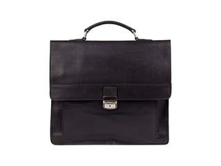 Burkely intage Scott Briefcase 2Comp  Aktetas  Zwart