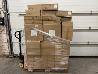 Mix pallet met 52 stuks design verlichting Paco Home – verkrijgbaar op