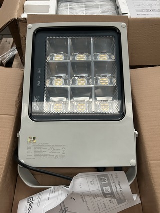 6x Led flood light/bouwlamp FL1 135W 4000K Ellipz Lighting