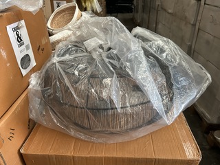 9x Hanglamp Crate & CarGo, zwart