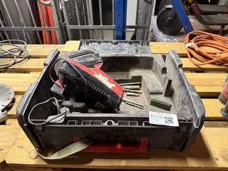 Accu klopboormachine, 2x accu, 1x lader Milwaukee