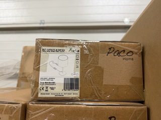 Pallet met 171 stuks design verlichting Paco Home – verkrijgbaar op bo