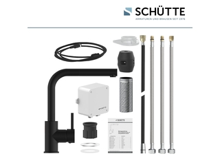 Schütte Vital Design Keukenkraan  met Sensor  uittrekbare uitloop  Mat