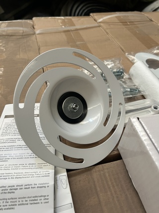 Ca. 63x Beamer Mounting Bracket Ceiling Short White Sam Creative, PSHB