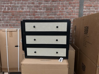 6x Rotan ladekast Crate & CarGo