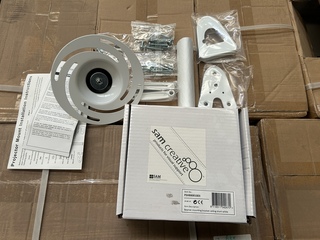 Ca. 63x Beamer Mounting Bracket Ceiling Short White Sam Creative, PSHB