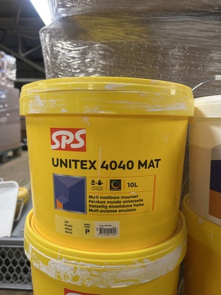 6x Diverse muurverf voor binnen SPS, Brander, Bouwmaat