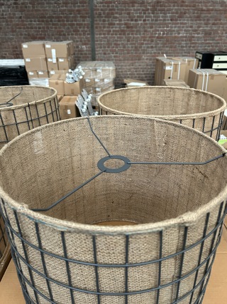 Pallet lampenkappen (24x) Crate & CarGo