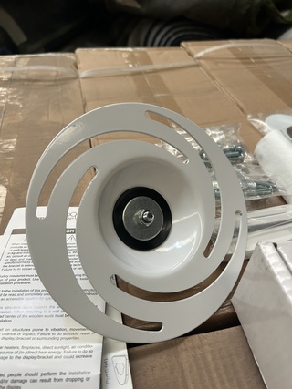 Ca. 63x Beamer Mounting Bracket Ceiling Short White Sam Creative, PSHB