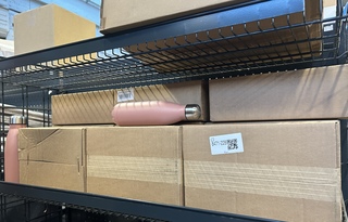 Ca. 12x Thermosfles, roze