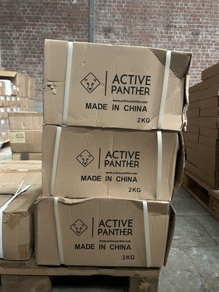 Ca. 25x Set van 2 dumbbells van 2 kg Active Panther