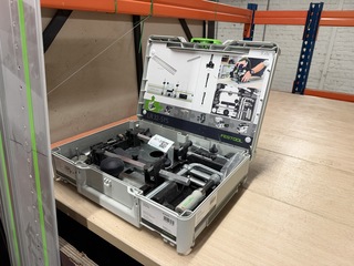 Gatenrij-boorset in Systainer met 1x geleiderail Festool, LR 32-SYS