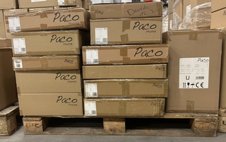 Mix pallet met 29 stuks design verlichting Paco Home – verkrijgbaar op