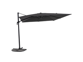 Handson Zweefparasol Ibiza Zwart 300 cm