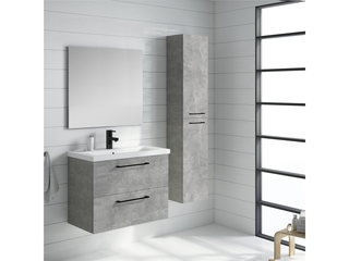 Atlantic Badkamermeubelset Sienna Beton 80 cm