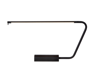 Lucide Madison Bureaulamp led Dimbaar 1×6,5W 2700K Zwart