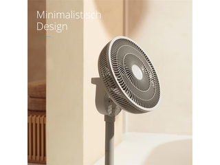 Duux Whisper Flex Smart Statiefventilator met Dock & Accu  Greige