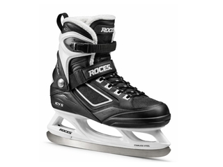 Roces Icy 5 IJshockeyschaatsen Zwart Zilver 41